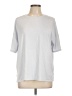 Jaclyn Intimates Solid Silver 3/4 Sleeve T-Shirt Size L - photo 1