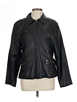 Barneys New York Leather Jacket