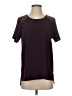 Kaileigh Burgundy Short Sleeve Blouse Size S - photo 1
