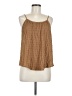 Shein 100% Polyester Brown Tank Top Size 6 - photo 1