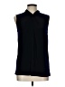 Anne Klein Blue Sleeveless Blouse Size L - photo 1