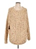 Unbranded Tweed Tan Pullover Sweater Size L - photo 1