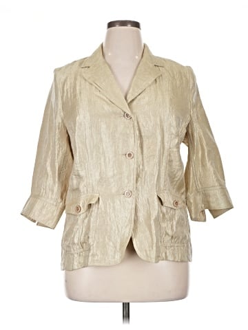 TanJay 3/4 Sleeve Button-Down Shirt (view 1)