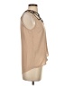 Greylin 100% Polyester Tan Sleeveless Blouse Size S - photo 4