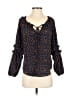 Bellatrix 100% Polyester Blue 3/4 Sleeve Blouse Size XS - photo 1