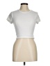 rue21 White Short Sleeve Top Size M - photo 1