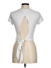 rue21 White Short Sleeve Top Size M - photo 2