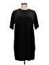 Forever 21 Solid Black Casual Dress Size M - photo 1