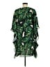 Elaine Turner 100% Polyester Green Kimono Size M - photo 2