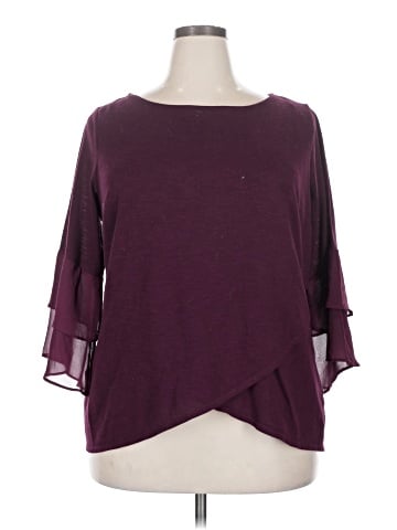 I.N. Studio 3/4 Sleeve T-Shirt (view 1)