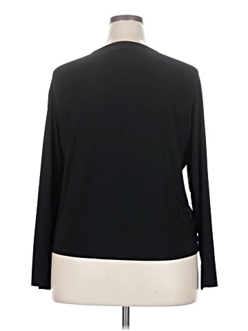 Oscar by Oscar De La Renta Long Sleeve Blouse (view 2)