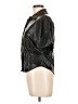 Bagatelle 100% Polyurethane Black Short Sleeve Blouse Size L - photo 5