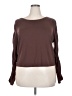 Athleta Solid Brown Long Sleeve Top Size 2X - photo 1