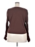 Athleta Solid Brown Long Sleeve Top Size 2X - photo 2