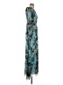 Nicholas 100% Silk Teal 3/4 Sleeve Silk Top Size 0 - photo 4