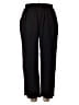 Unbranded 100% Polyester Solid Black Casual Pants Size 2X - photo 1