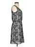 AB Studio Paisley Gray Casual Dress Size S - photo 4