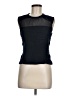 Rag & Bone 100% Viscose Black Blue Sleeveless Top Size 6 - photo 1