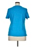 Studio Works 100% Cotton Blue Teal Short Sleeve Top Size XL - photo 2