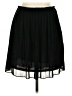 H&M 100% Polyester Solid Black Formal Skirt Size 10 - photo 1