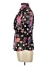 Susie Rose Floral Black 3/4 Sleeve Blouse Size 11 - photo 5