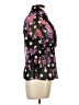 Susie Rose Floral Black 3/4 Sleeve Blouse Size 11 - photo 4