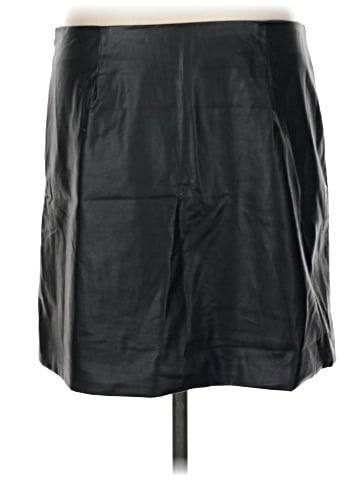 Cotton On Faux Leather Skirt (view 2)