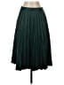 J.Crew 100% Polyurethane Solid Green Formal Skirt Size 4 - photo 1