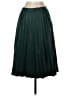 J.Crew 100% Polyurethane Solid Green Formal Skirt Size 4 - photo 2