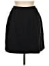 L.L.Bean Solid Black Casual Skirt Size M - photo 1