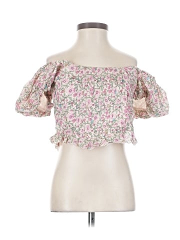Olivaceous Short Sleeve Blouse (view 1)