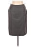 Brooks Brothers 100% Wool Solid Gray Wool Skirt Size 8 (petite) - photo 1