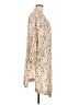 Saltwater LUXE 100% Viscose Tan Kimono Size M - photo 4