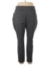 dalia Solid Gray Active Pants Size XXL - photo 1