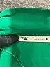 Zara 100% Polyester Green 3/4 Sleeve Blouse Size S - photo 7