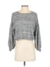 Rag Poets Metallic Gray Pullover Sweater Size S - photo 1
