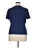 Studio Works 100% Cotton Solid Blue Short Sleeve T-Shirt Size XL - photo 2