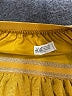 H&M 100% Polyester Solid Yellow Skirt Size 16 - photo 3