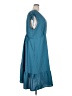 BLOOMCHIC 100% Polyester Teal Casual Dress Size 26 waist - photo 4