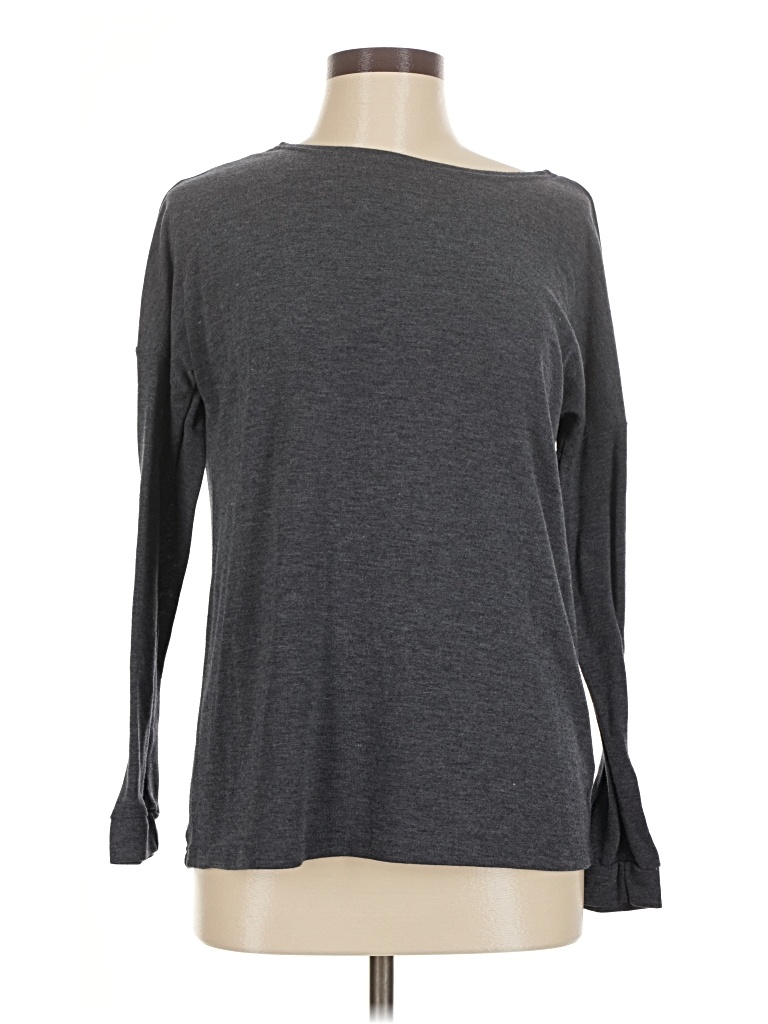 Pre-owned Lulus Pullover Sweater In Gray