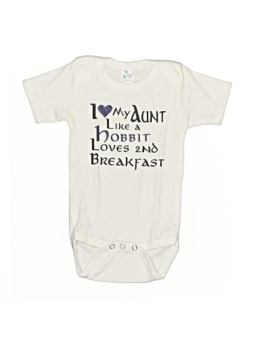 Laughing Giraffe Short Sleeve Onesie (view 1)