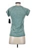Ideology 100% Polyester Teal Short Sleeve Top Size XS - photo 2