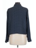 MICHAEL Michael Kors Polka Dots Blue 3/4 Sleeve Blouse Size L - photo 2