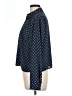 MICHAEL Michael Kors Polka Dots Blue 3/4 Sleeve Blouse Size L - photo 5