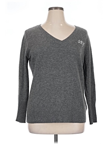 Halogen Cashmere Pullover Sweater (view 1)
