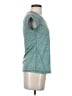 Ideology 100% Polyester Teal Short Sleeve Top Size XS - photo 4