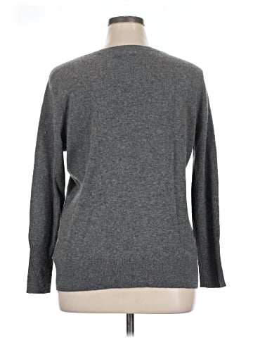 Halogen Cashmere Pullover Sweater (view 2)