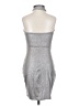 Assorted Brands Metallic Silver Cocktail Dress Size S - photo 2