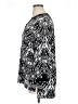 Rafaella Animal Print Black 3/4 Sleeve Blouse Size XL - photo 5