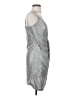 Trixxi Metallic Silver Cocktail Dress Size S - photo 4